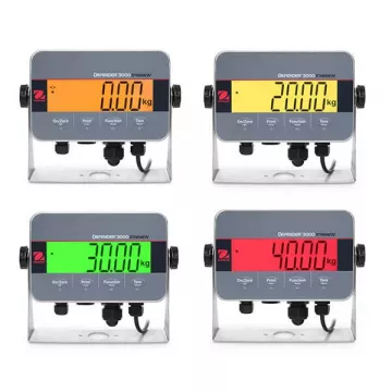 Indicator OHAUS DEFENDER™3000 i-DT33XW | Interbalances