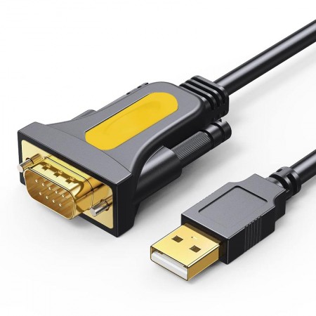 Convertisseur (RS-232 vers USB) pour connexion à l'ordinateur