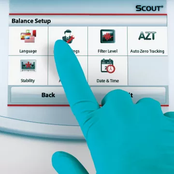 Balance de précision OHAUS SCOUT® STX | Interbalances