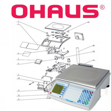 Pièces détachées balance poids-prix OHAUS RS Series