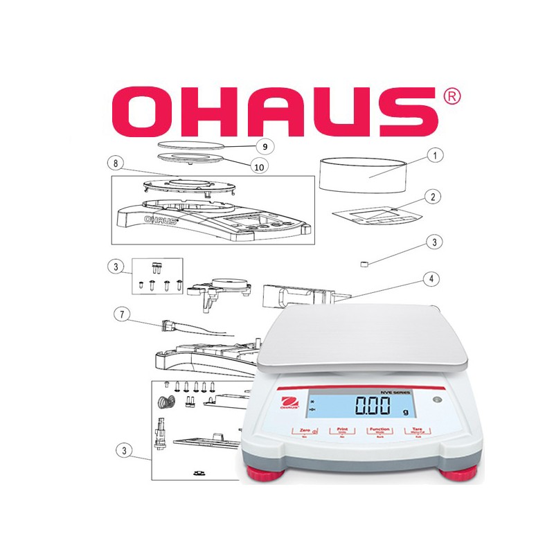 Spare parts OHAUS RS