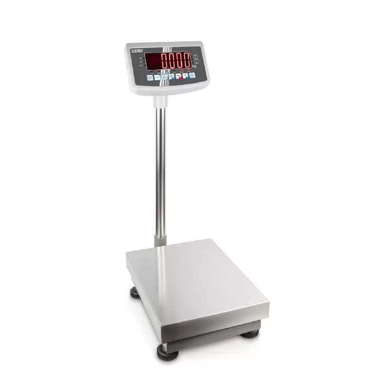 Balance plateforme en acier inoxydable KERN EFC | Interbalances