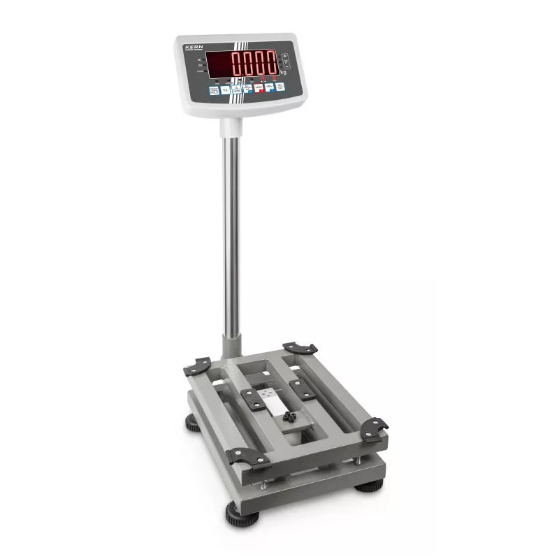 Balance plateforme en acier inoxydable KERN EFC | Interbalances