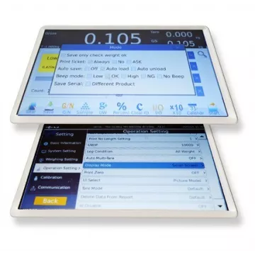 Balances de comptage avec écran tactile BAXTRAN A70 | Interbalances