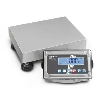 Balance plateforme avec afficheur en inox KERN SFE | Interbalances