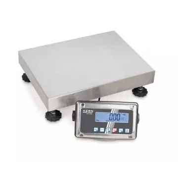 Balance plateforme avec afficheur en inox KERN SFE | Interbalances