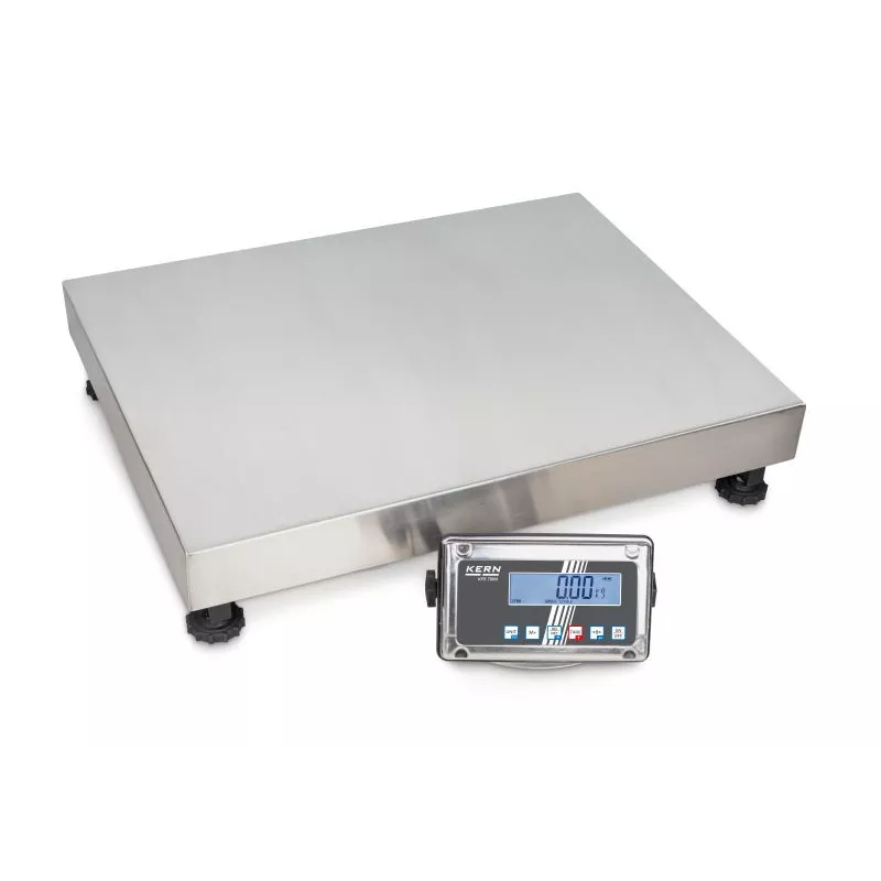 Balance plateforme en acier inoxydable KERN SFE | Interbalances
