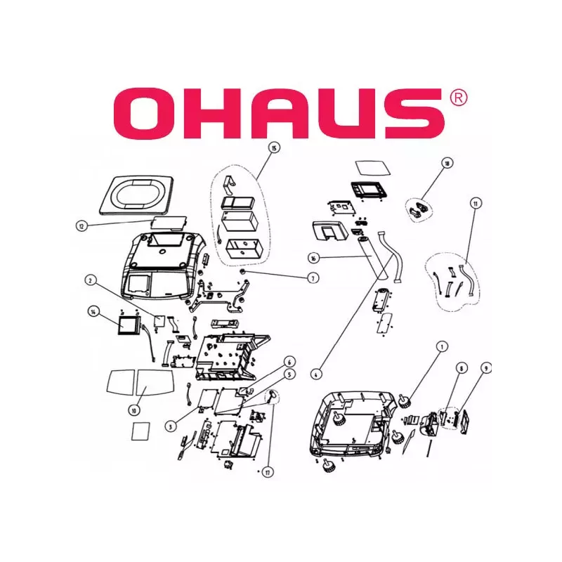 Pièces détachées OHAUS SKIPPER 5000 | Interbalances
