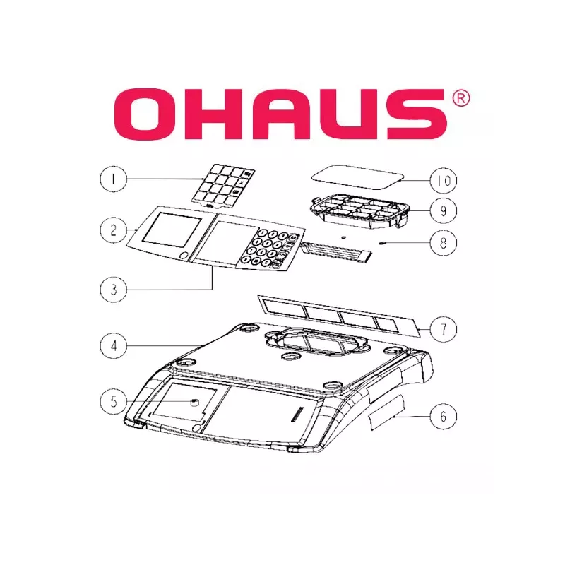 Pièces détachées balance OHAUS AVIATOR 5000/ 7000 | Interbalances