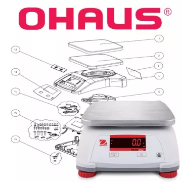 Pièces détachées balance alimentaire OHAUS VALOR™ 2000 | Interbalances