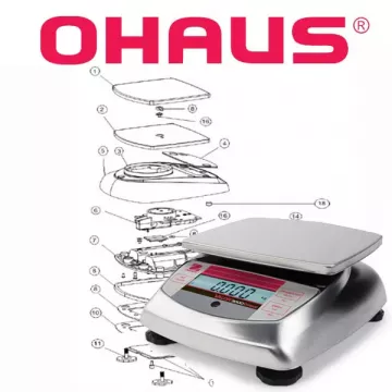 Pièces détachées balance alimentaire OHAUS VALOR™ 3000 | Interbalances
