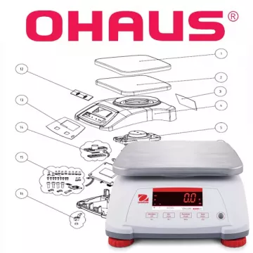 Pièces détachées balance alimentaire OHAUS VALOR™ 4000 | Interbalances