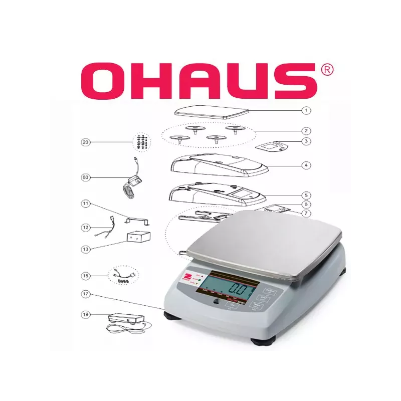 Pièces détachées balance alimentaire OHAUS VALOR™ 5000 | Interbalances