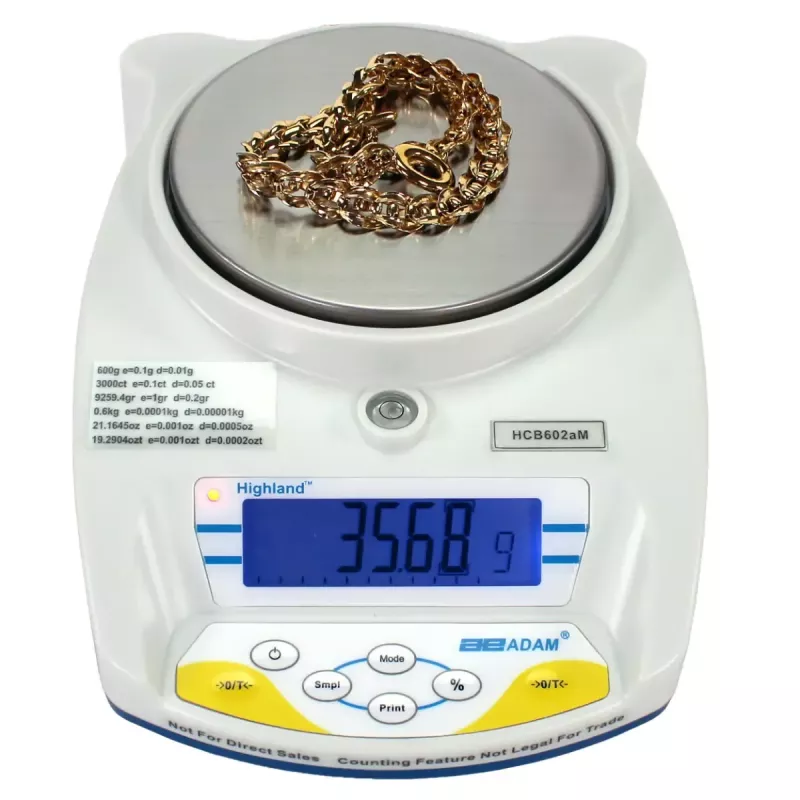 Balance de Précision Portable Homologuée Highland™ ADAM HCB-M | Interbalances