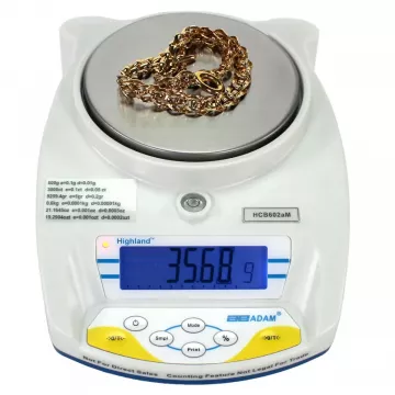 Approved Portable Precision Balance Highland® ADAM HCB-M | Interbalances