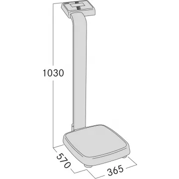Pèse-personne KERN MPE-E | Interbalances