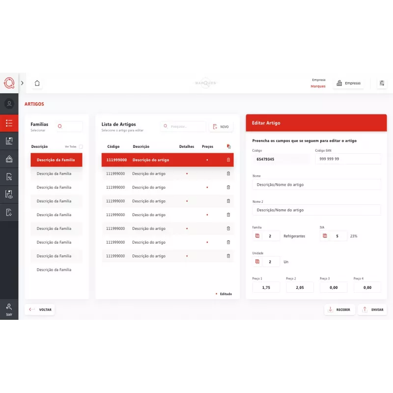 QORE - Logiciel de gestion d' appareils ETPOS | Interbalances