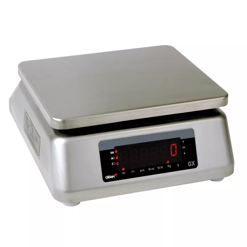 Balance étanche pour cuisine GRAM GX | Interbalances