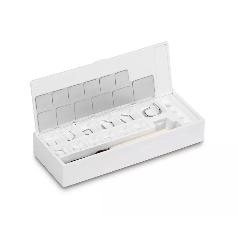 OIML E1 (308-42) Jeux de poids milligrammes, 1 mg - 500 mg, fil de presse, inox poli | Interbalances