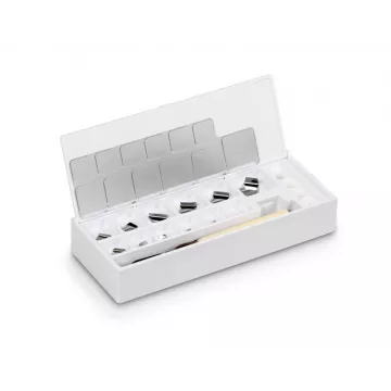OIML E2 (318-22) Jeux de poids milligrammes, , plaquette, inox poli | Interbalances