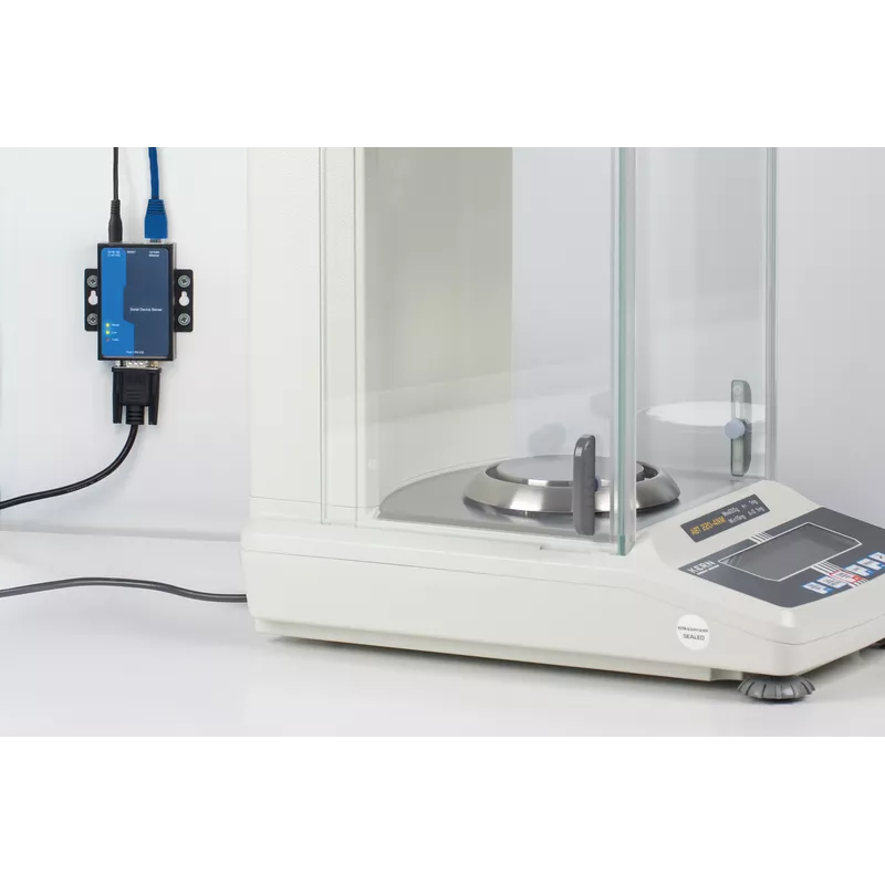 RS-232/Ethernet adapter to connect balances, force measuring devices etc. - YKI-01 | Interbalances