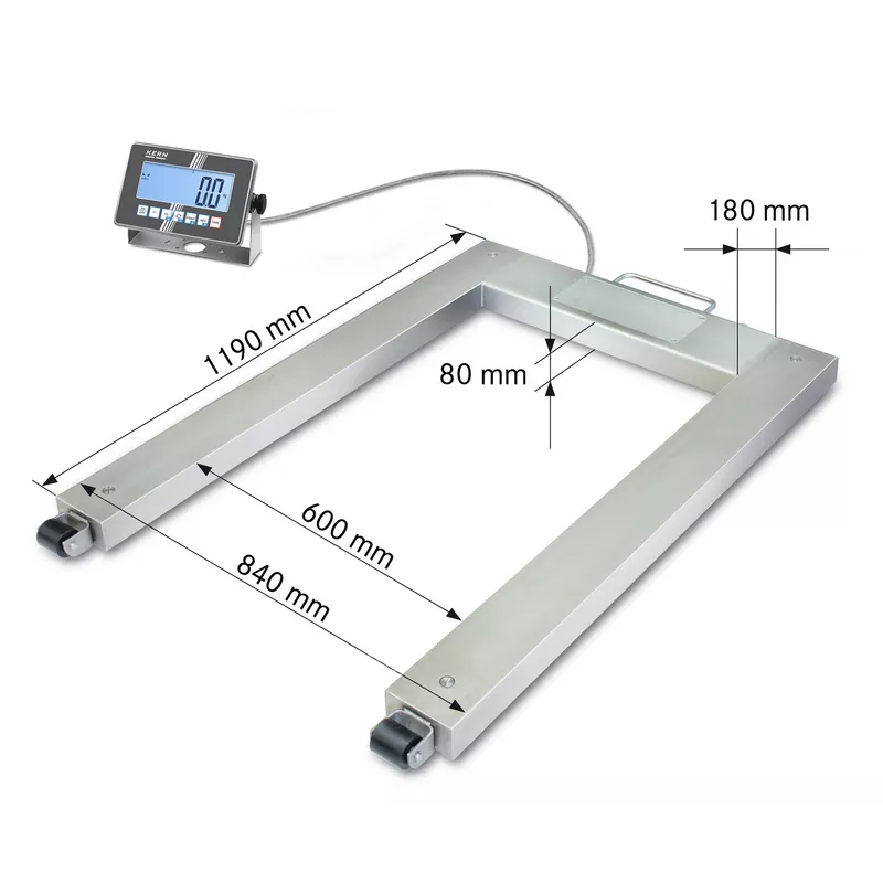 IoT-Line Pèse-palettes KERN UXC | Interbalances