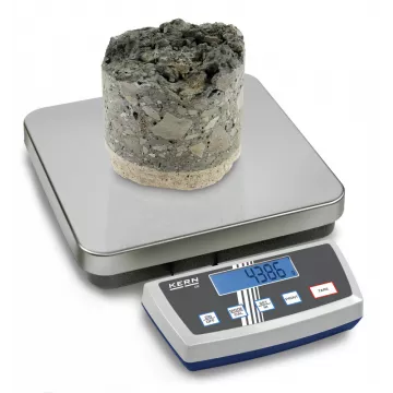 Balance plate-forme en acier inoxydable KERN DE pour industrie, colis | Interbalances