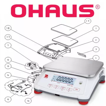 Pièces détachées balance alimentaire OHAUS VALOR™ 7000 | Interbalances
