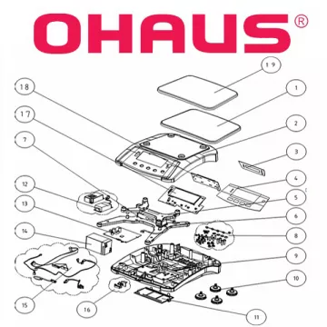 Pièces détachées balance alimentaire OHAUS VALOR™ 7000 | Interbalances