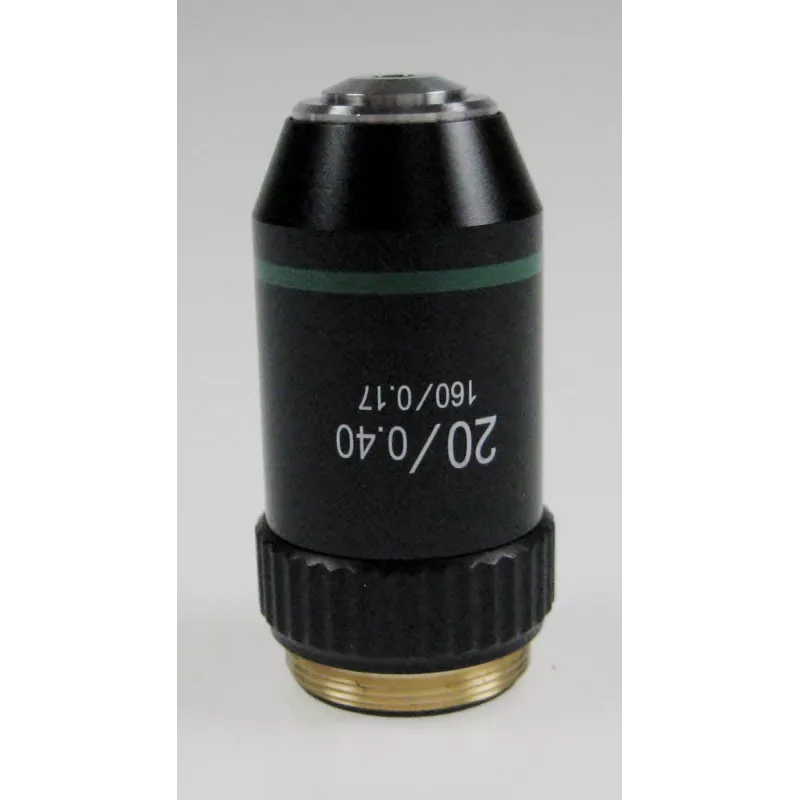 Objectif achromatique 20x / 0,4, (1,75 mm) - OBB A1110 | Interbalances