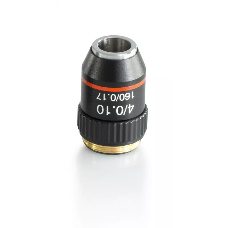 Objectif achromatique 4x / 0,1, (18,6 mm) - OBB-A1111 | Interbalances