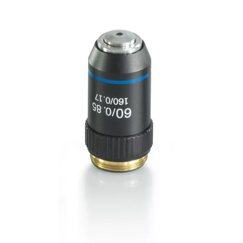 Objectif achromatique 60x / 0,85, (0,1 mm) - OBB-A1113 | Interbalances