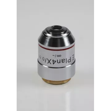 Objectif plan E corrige a l‘infini 4x / 0,11, (12,1 mm) - OBB-A1161 | Interbalances