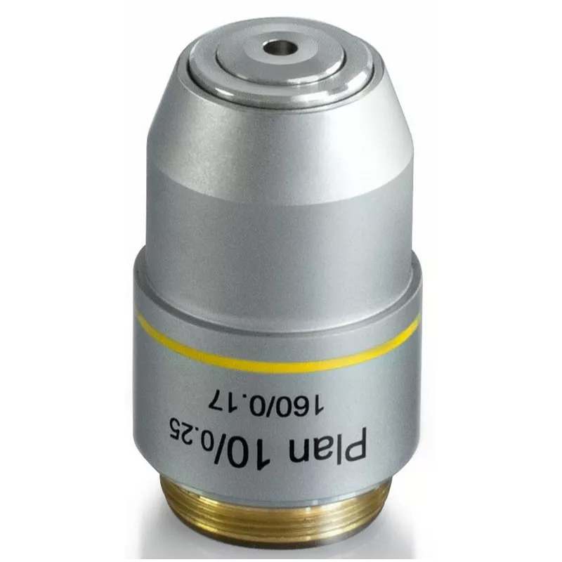 Objectif plan achromatique 10x / 0,25, (5,65 mm) - OBB-A1238 | Interbalances