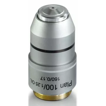 Objectif plan achromatique 100x / 1,25, (0,07 mm) - OBB-A1239 | Interbalances