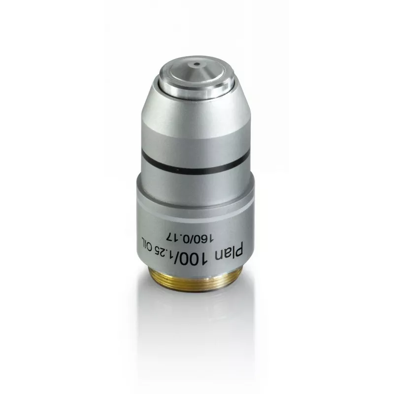 Objectif plan achromatique 100x / 1,25, (0,07 mm) - OBB-A1239 | Interbalances