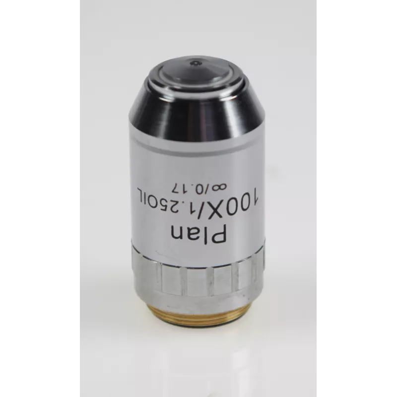 Objectif planachromatique corrigé a l‘infini 100x /1,25, (0,36 mm) - OBB-A1241 | Interbalances