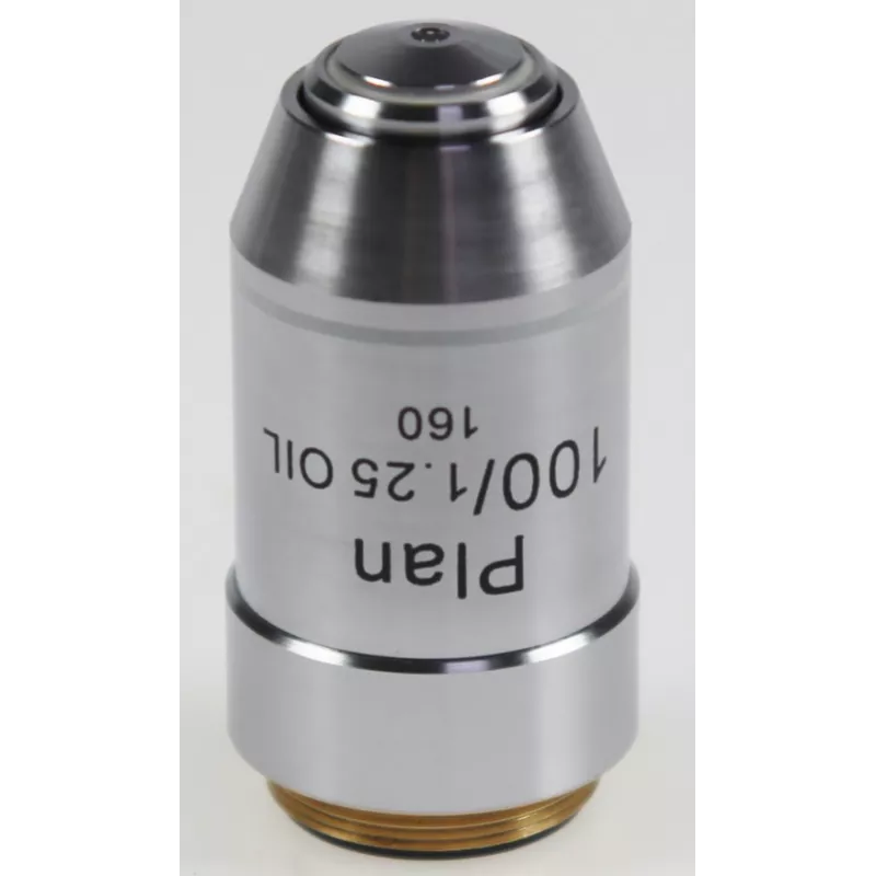 Objectif planachromatique 100x /1,25, (0,69 mm) - OBB-A1242 | Interbalances