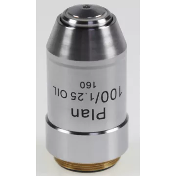 Objectif planachromatique 100x /1,25, (0,69 mm) - OBB-A1242 | Interbalances
