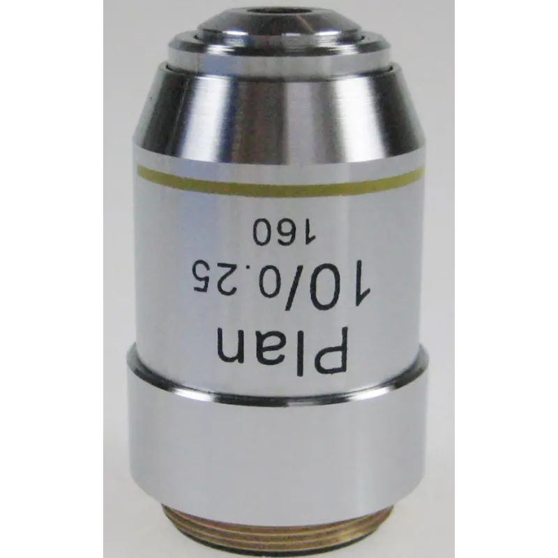 Objectif planachromatique 10x / 0,25, (8,87 mm) - OBB-A1246 | Interbalances