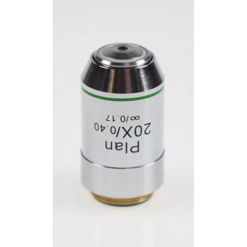 Objectif planachromatique corrigé a l‘infini 20x / 0,45, (2,41 mm) - OBB-A1250 | Interbalances
