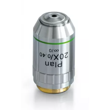 Objectif planachromatique corrigé a l‘infini 20x / 0,4, (8,35 mm) - OBB-A1252 | Interbalances