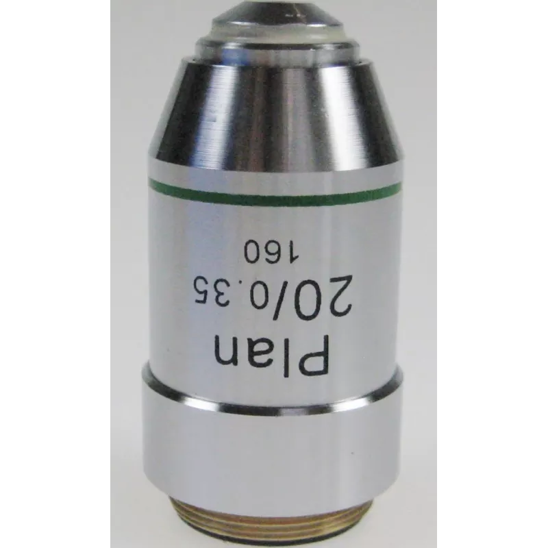 Objectif planachromatique 20x / 0,35, (1,6 mm) - OBB-A1253 | Interbalances