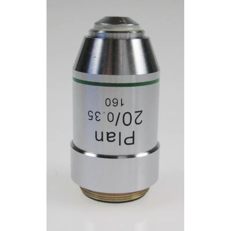Objectif planachromatique 20x / 0,35, (1,6 mm) - OBB-A1253 | Interbalances