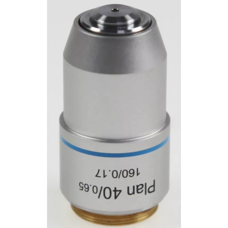 Objectif planachromatique 40x / 0,65, (0,85 mm) - OBB-A1256 | Interbalances