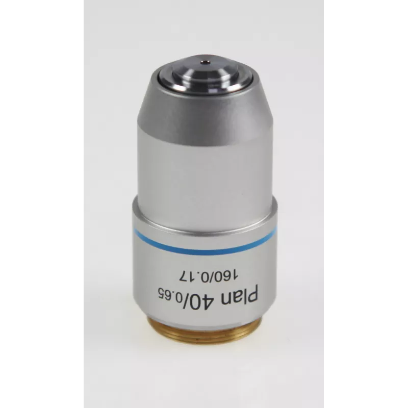 Objectif planachromatique 40x / 0,65, (0,85 mm) - OBB-A1256 | Interbalances