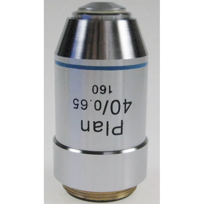 Objectif planachromatique 40x /0,65, (0,72 mm) - OBB-A1261 | Interbalances