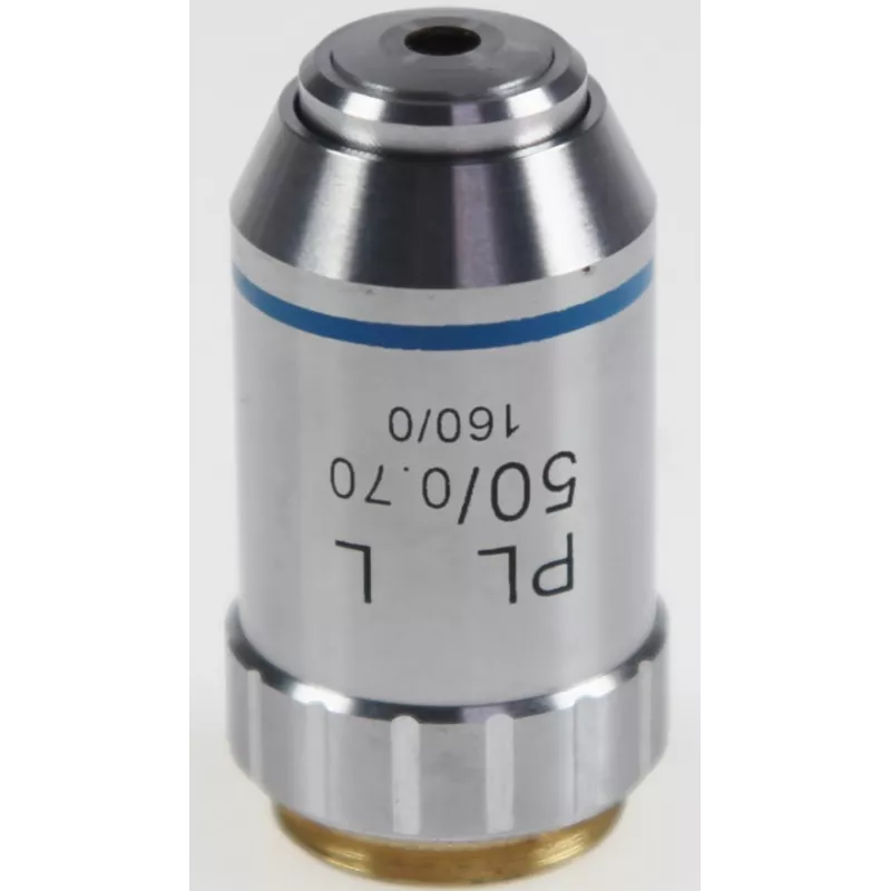 Objectif planachromatique 50x /0,7 (3 mm) - OBB-A1267 | Interbalances