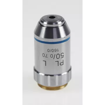 Objectif planachromatique 50x /0,7 (3 mm) - OBB-A1267 | Interbalances