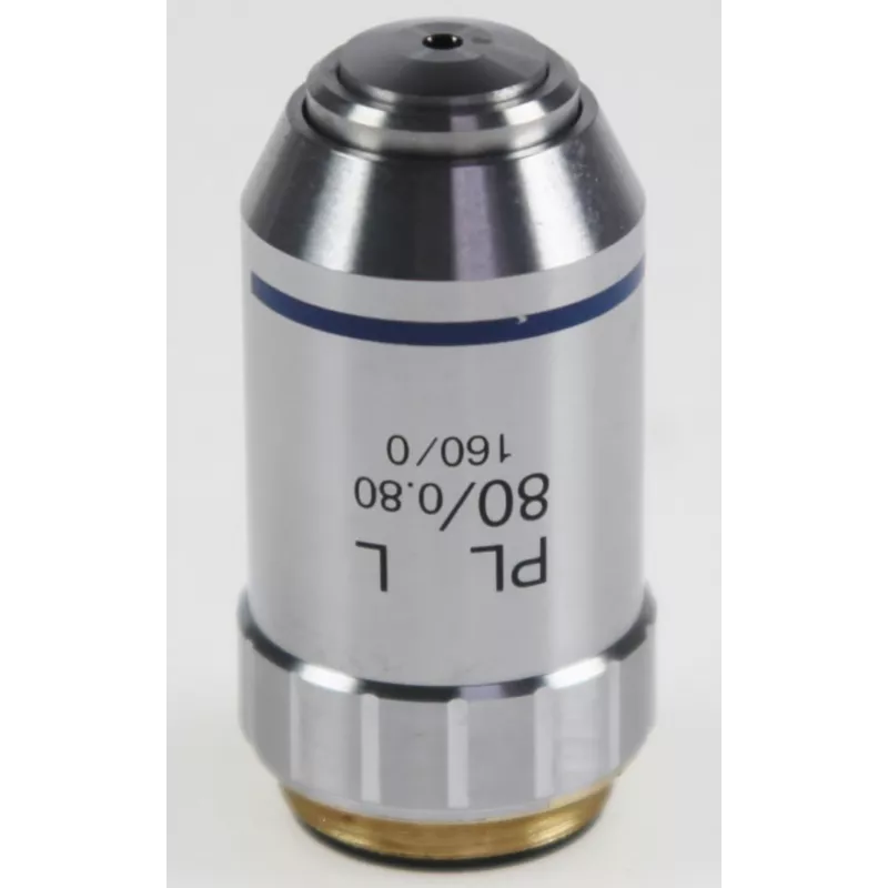 Objectif planachromatique 80x /0,8, (1,08 mm) - OBB-A1272 | Interbalances